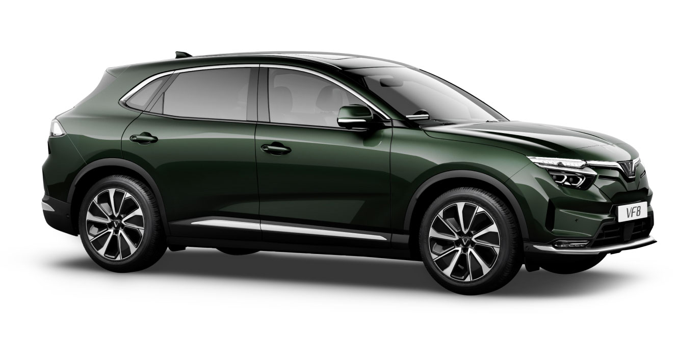 Vinfast VF8 - Màu xanh lá