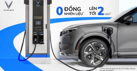 Miễn phí sạc 2 năm - Di chuyển không lo nhiên liệu