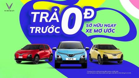 Trả trước 0đ - Nhận ngay xe điện Vinfast - Giải pháp sở hửu ô tô cho người Việt